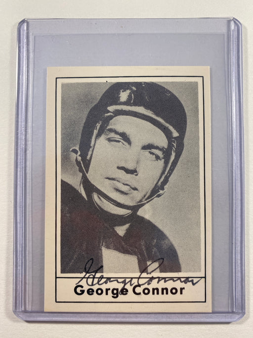 George Connor Autographed 1977 Touchdown Club Football Card - JSA Authenticated